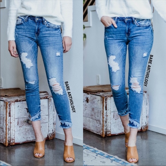 kancan mid rise jeans